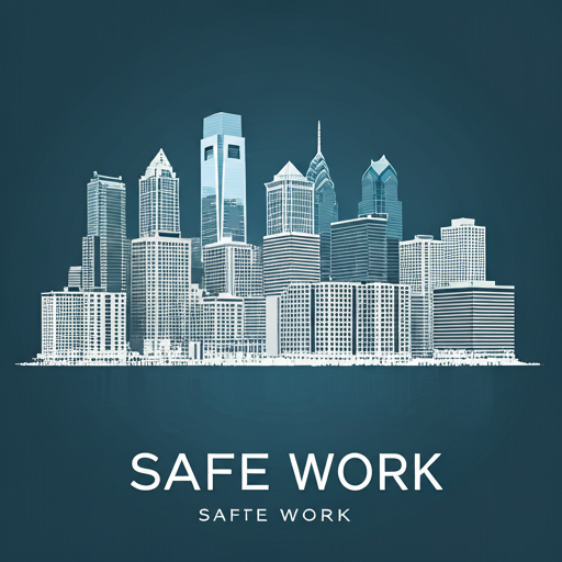 Editorial architectural image of the Philadelphia skyline